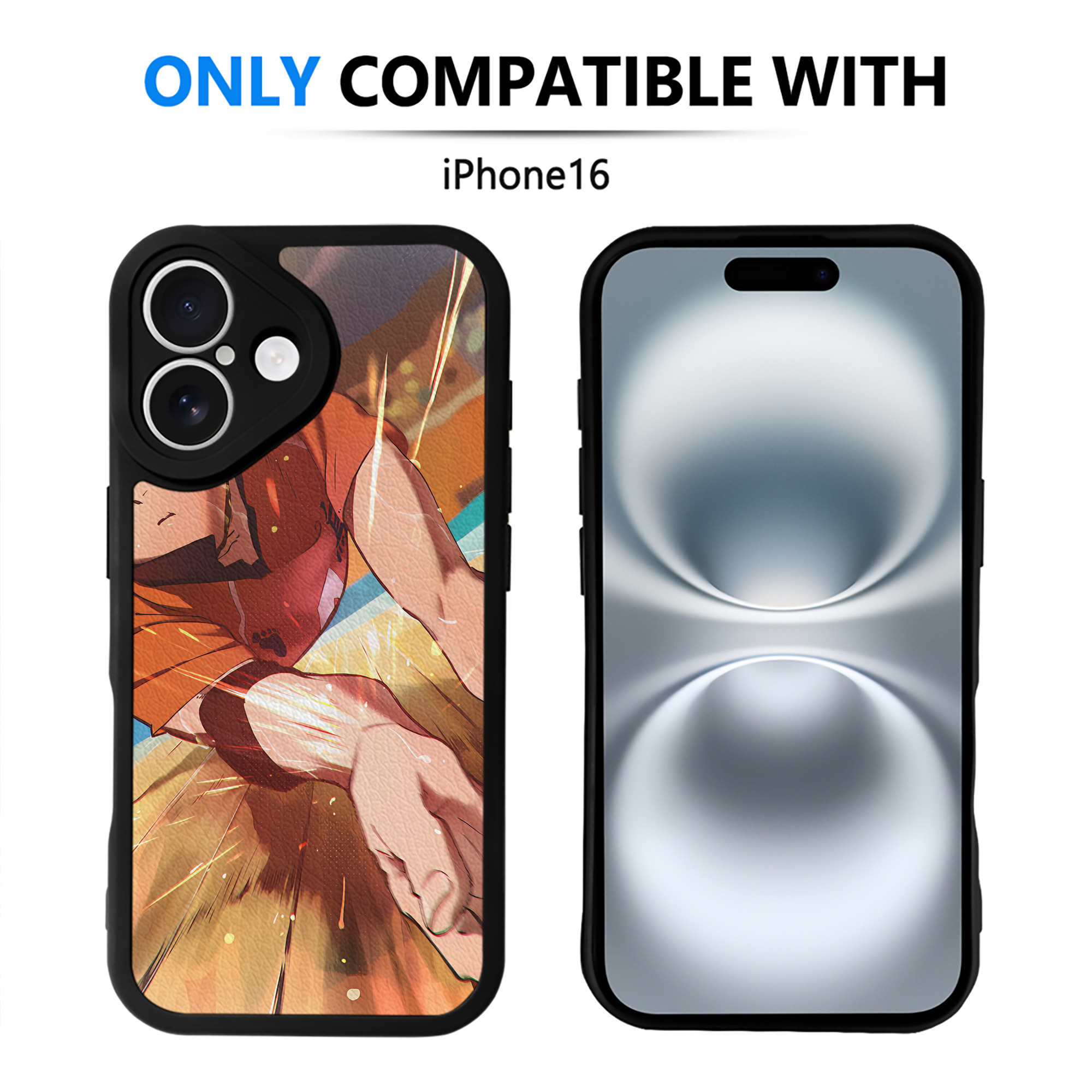 （画像用） ハイキュー!! Haikyu!! 【iPhone 16シリーズ対応】シリコンスマホケース（レザー調） 材質：シリコン